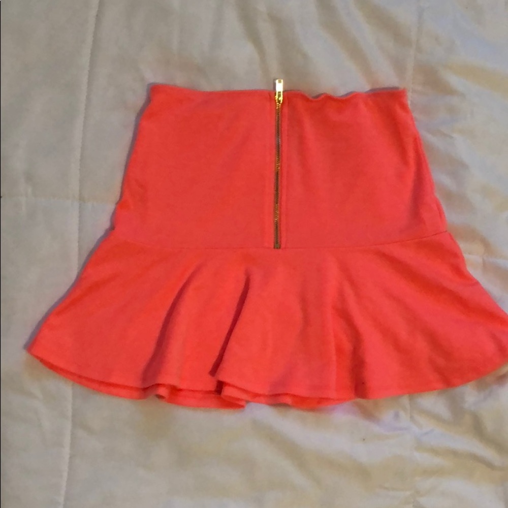 High waisted skirt